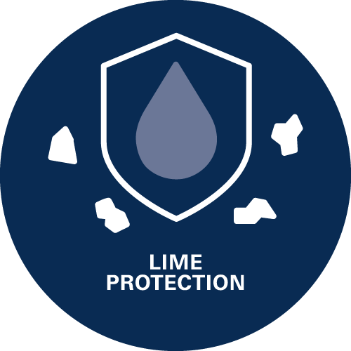 Lime protection - Lime shortens the lifetime of water kitchen appliances and household devices as coffee machine.